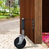Ronlap Gate Caster Wheels Spring Loaded for Wooden Metal Tube