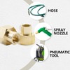 Bwintech 6 Pcs 3/8" Female to 1/2" Female BSP Thread