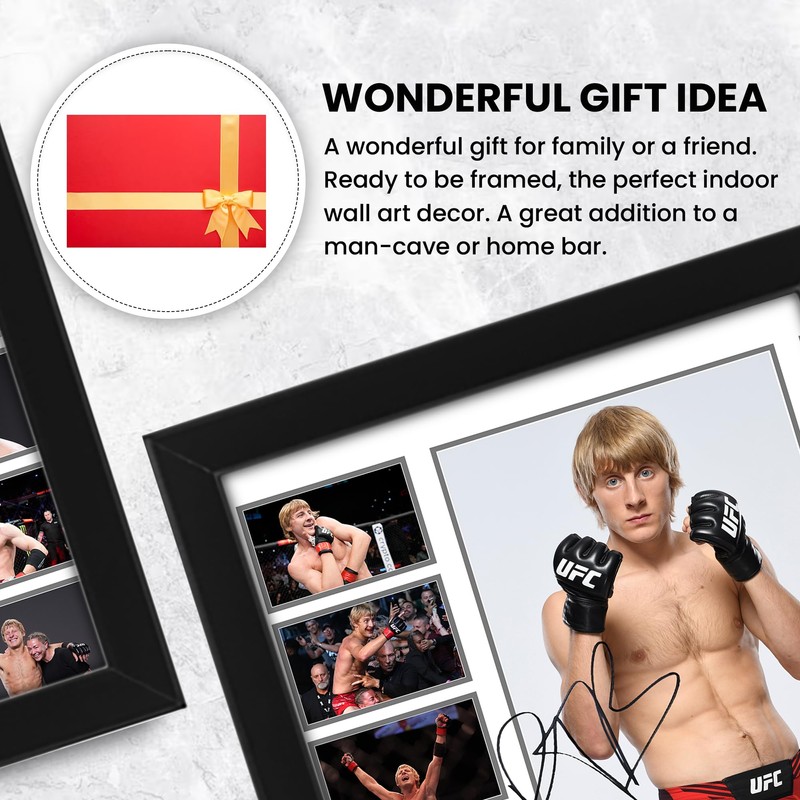 Paddy The Baddy Pimblett Signed Poster Print- Limited Edition Autograph