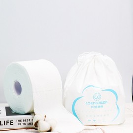 260G Thickened Disposable Cleansing Cotton Face Towel Roll for Beauty Makeup Free Size/Style 1 10ea