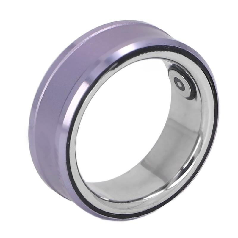 Smart Ring Waterproof Lightweight Ti Alloy Stainless Steel Skin Friendly