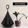 MRTLLOA 40/49/56 Inch Oversize Windproof Inverted Reverse Upside Down Umbrella,