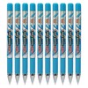 SmoothFlow Ballpoint Pens, BLUE, Fine Point (0.7mm), Pack of 10,