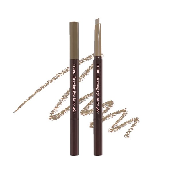 Etude Official Drawing Eyebrow Pencil, Light Brown, 1 ct