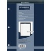 Cambridge Headstrip Office Pad, 8-1/2 X 11-3/4 Inches, Wide Ruled,