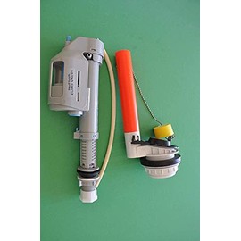 Cook & Luis, Premier, Fill Valve Replacement & Flush Valve for Two-Piece 2 inch toilets, Comes with Adjustable Overflow Tube and Buoy Flapper