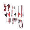 25Pcs Multimeter Test Cable Kit Probe Line Wire Hook Crocodile