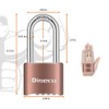 Disecu 4 Digit Heavy Duty Combination Lock 2.5 Inch Long