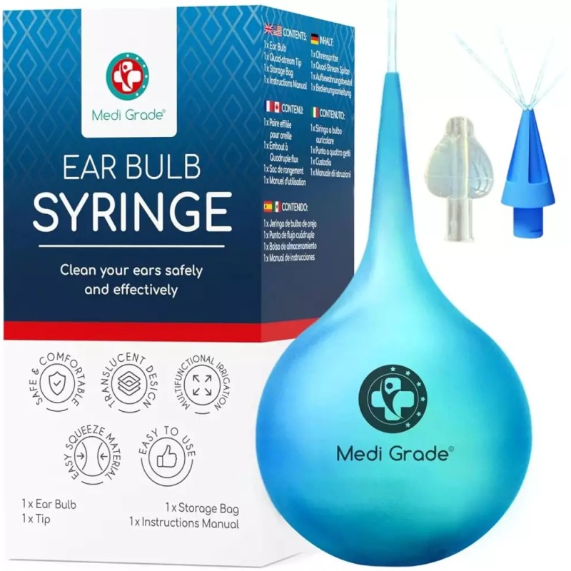 Medi 메디 등급 이어 볼브 주사기 75ml 254온스 귀 관개용