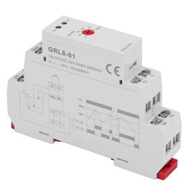 Liquid Level Controller,GRL8-01 Liquid Level Control Relay Water Level Controller 10A (AC/DC 24V-240V)