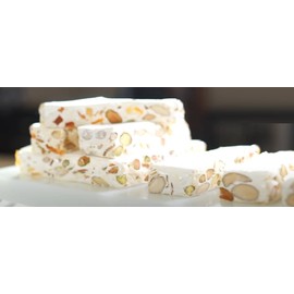Andy Anand Orange Peel Soft Brittle, Nougat, Turron From Spain rich With Wildflower Honey. Taste In Every Bite, Made in Europe, Slowly Savor An Amazing Experience Creamy Feel, Gluten Free - 7 Oz - 2 Pack