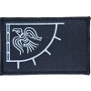 RAVEN BANNER FLAG VIKING ODIN EMBLEM TACTICAL NORDIC HOOK BLACK