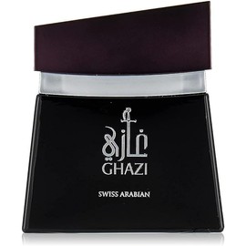 GHAZI, Eau de Parfum 100mL | Citrus, Floral Fragrance for Men with a Woody Finish | Musk, Tonka, Sandalwood, Guaiac Wood, Amber | by Perfume Artisan Swiss Arabian Oud | Intense Cologne/Toilette Spray