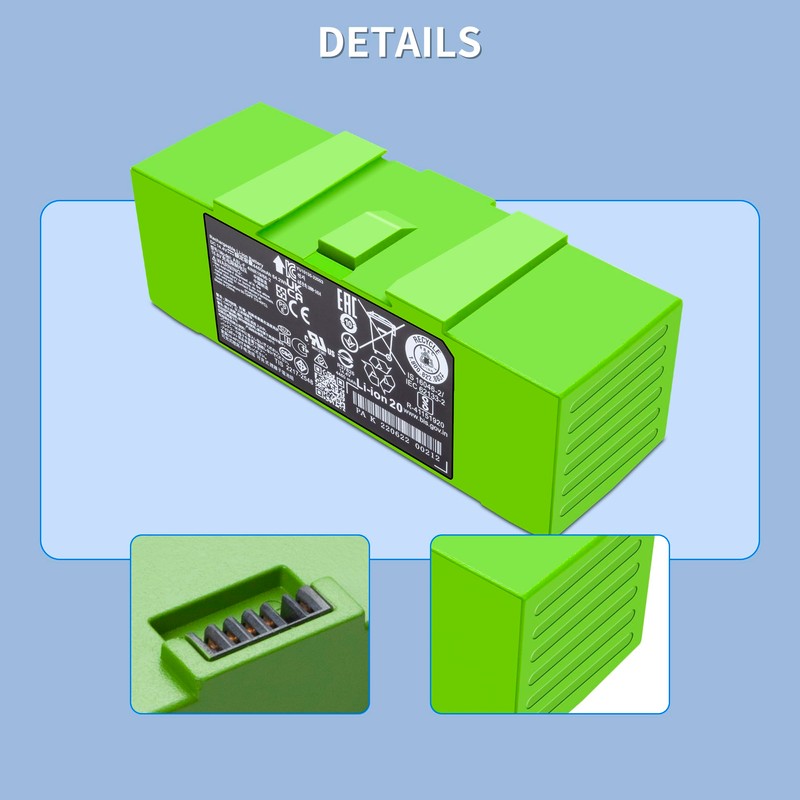 TZRONG ABL-F Battery Compatible for iRobot Roomba i8 i8+ i7
