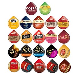 22 Tassimo T Discs Pods Variety Pack