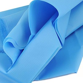 Rose Flavor Nylon Ribstop Waterproof Fabric 1.7OZ 70D 58“ by 1 Yard(Sky Blue)