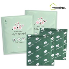 Our Story Domestic production hot pack L 100g 120 pack compress pack hand warmer / 우리가스토리 국내생산 핫팩 L 100g 120팩 찜질팩 손난로
