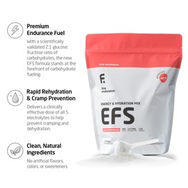 EFS Hydration & Endurance Drink Mix - Premium Carbohydrates for Energy & Performance, Electrolytes for Rapid Rehydration & Running| Isotonic Energy Fuel | Sour Watermelon