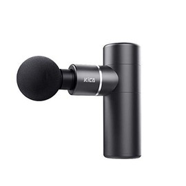 KICA Electirc Handheld Massager Gun,Professional Deep Tissue Muscle Massager Gun with 4 Speed Levels 4 Massage Heads