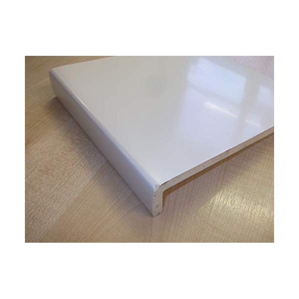 Innovo 1 Metre 300mm Wide White Plastic PVC UPVC Window Cill Sill Facia Board Capping Board