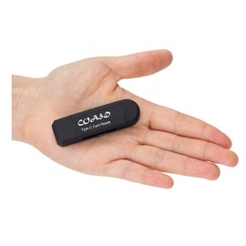 COASD Memory Card Reader SD OTG Adapter and USB 3.0 Portable for SDXC, SDHC, SD, MMC, RS-MMC, Micro SDXC, Micro SD, Micro SDHC Card and UHS-I Card (Type C)