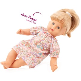 Götz 3402443 Mille Fleur Nachthemd - Puppenkleidung für Babypuppen Gr. M von 42 - 46 cm und Stehpuppen Gr. XL von 45 - 50 cm