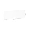 Alipis 25pcs Acrylic Blank Place Cards for Weddings Birthdays Events