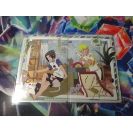 Naruto Card PU lot of 2 Connecting cards Naruto Sasuke