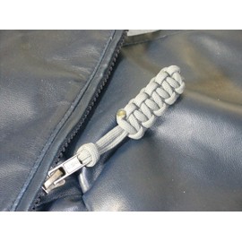 RedVex Paracord Zipper Pulls/Lanyards - 4" - (Qty-3) Choose Your Color (Licorice)