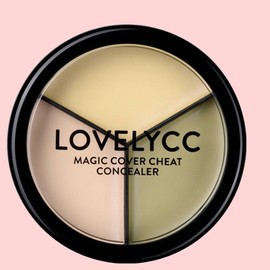 Lovely CC Magic Cover Cheat Concealer 12g, 10 3Step Correcting, 1 unit / 러블리씨씨 매직 커버 치트 컨실러 12g, 10 3Step Correcting, 1개