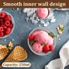 Ice Cream Bowl Set, 4 Pcs Food Grade Stainless Steel