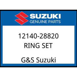 Suzuki OEM Part 12140-28820 RING SET,PISTON