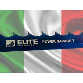 (125") 10'-5" x 1.25" x .042 x 7/8 Sawmill Bandsaw Blades 5-Pack - Elite Edge Pro Power Savage 7° Soft to Hardwood Sawing
