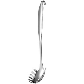 Nagao Tsubame-Sanjo Professional Pasta Ladle, 12.8 inches (32.5 cm), 18/8 Stainless Steel, Made in Japan, 58008