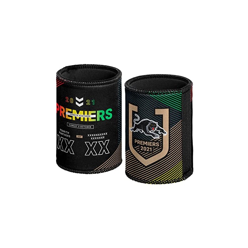 Penrith Panthers NRL 2021 Premiers Can Cooler PH1