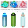 Bubrike Replacement Straws Compatible with Zak Designs Water Bottle 19oz,25oz,27oz