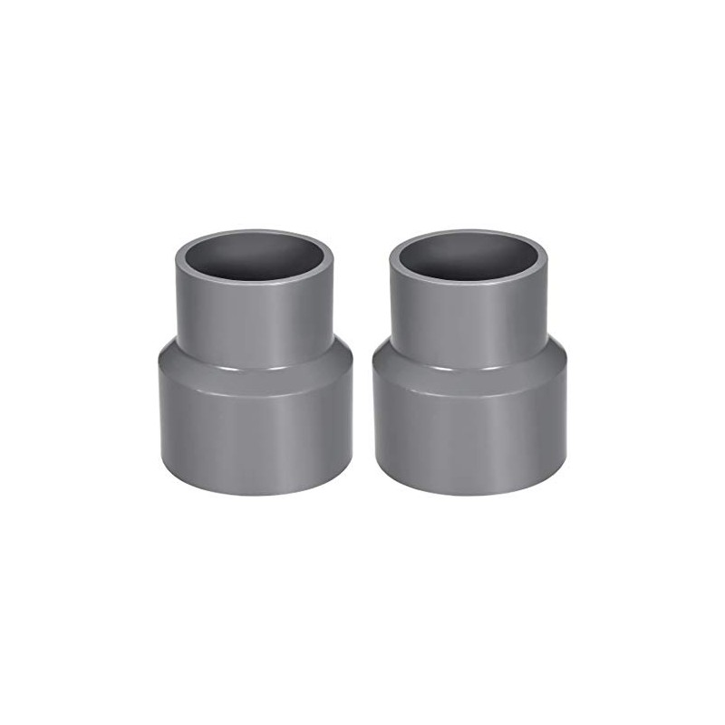 sourcing map PVC Pipe Connectors DWV Pipe Fitting 63 mm