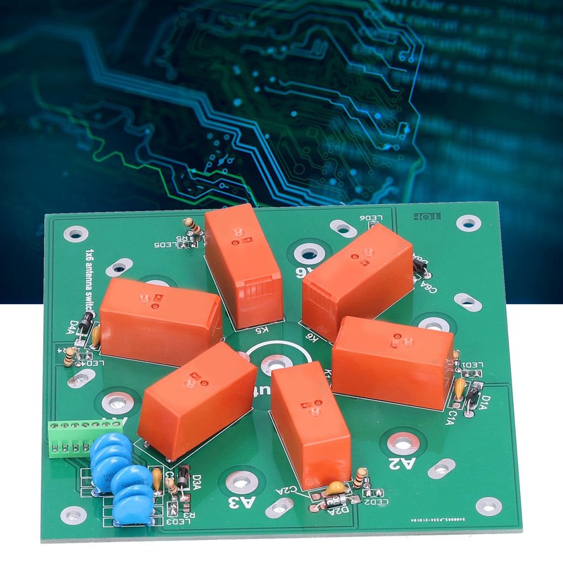 Antenna Switch Module 6:1 Coaxial Remote Finished Product Component 1.8MHz‑60MHz