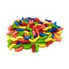 Banana Shaped Candy, Crazy Rainbow Assortment, 3 Pounds Bulk