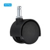 PATIKIL 1.5 Inch Swivel Casters, 10 Pack Nylon 360 Degree
