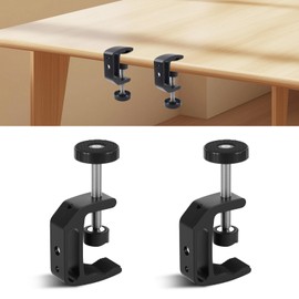 Pack of 2 C Clamp, Clamp Clamps, Carrier Clamp, 0-60 mm Adjustable Table Clips Clamping Tools, Table Clamp for Welding, Carpenters, Building, Household Assembly, Woodworking DIY