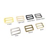 VersaKits 10 Pcs Heavy Duty Metal Slide Buckles Zinc Alloy