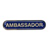 Capricornone Ambassador Gel Domed School Bar Badge (Blue)