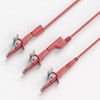 Cleqee Heavy Duty Alligator Clips Fully Insulated Alligator Clips with