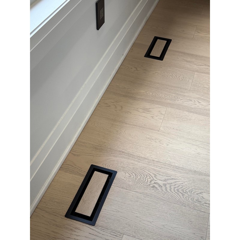 4x10 Metal Floor Vent Drop In - Classic Custom Flush