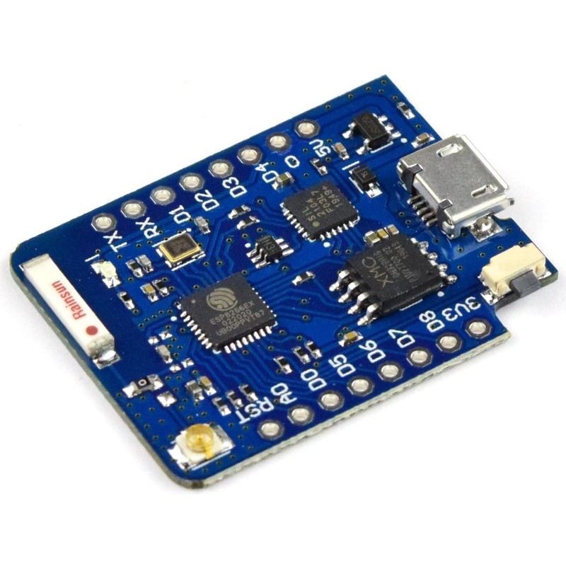 CANADUINO® WEMOS D1 Mini Pro 16MB ESP8266 WiFi, External high-gain