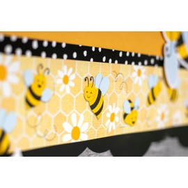 Teacher Created Resources Buzzing Bees Straight Border Trim (TCR6908)