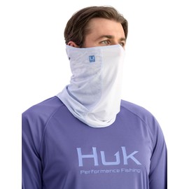HUK - Mens Pursuit Neck Gaiter, Face Protection with UPF 30+ Sun Protection, Mossy Oak Stormwater Bonefish, One Size