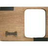 Miniature Pinscher Engraved Wood Picture Frame Magnet