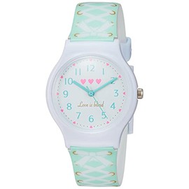 Yumekawa & Logo Watch Girls VL21 1800 Watch, green